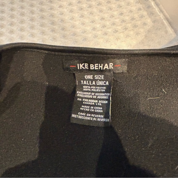 Ikebehar Soft Open-Front Poncho Wrap – Neutral Plaid Pattern – One Size - Picture 3 of 10